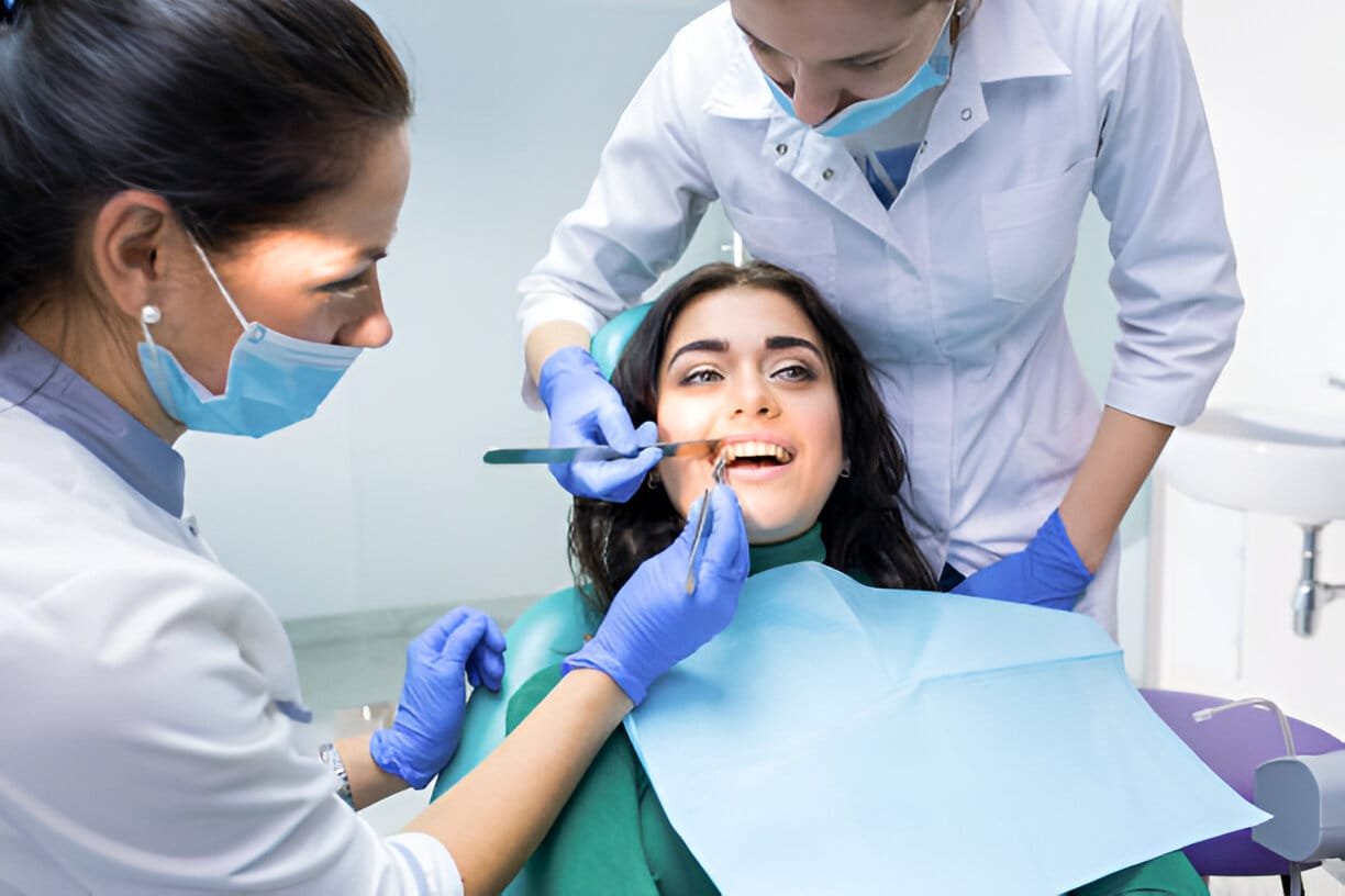 studying dentistry